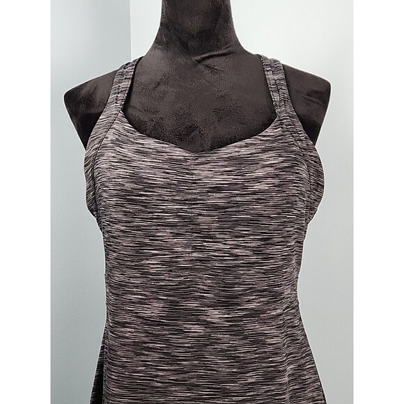 Mondetta Womens Large Racerback Tennis Dress w/ Built in Bra Pickleball Outdoor - Picture 3 of 12